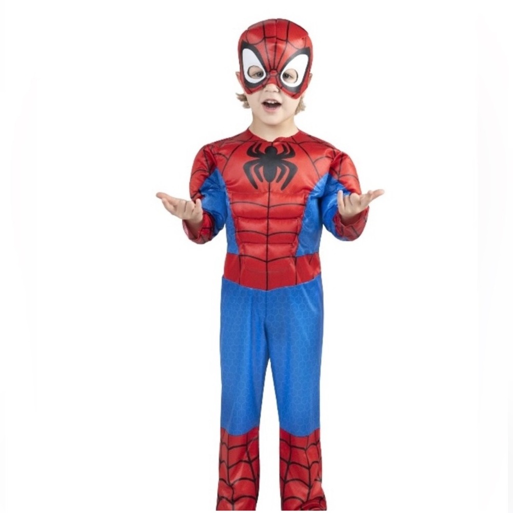 Marvel Spidey Amazing Friends Costume - Red and Blue - Picture 4 of 8